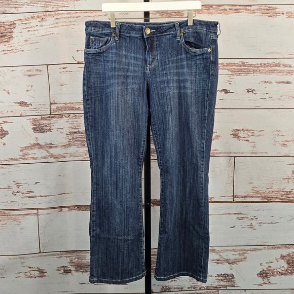 Kut from the Kloth Karen Baby Bootcut Jeans Size 16 - Picture 1 of 9